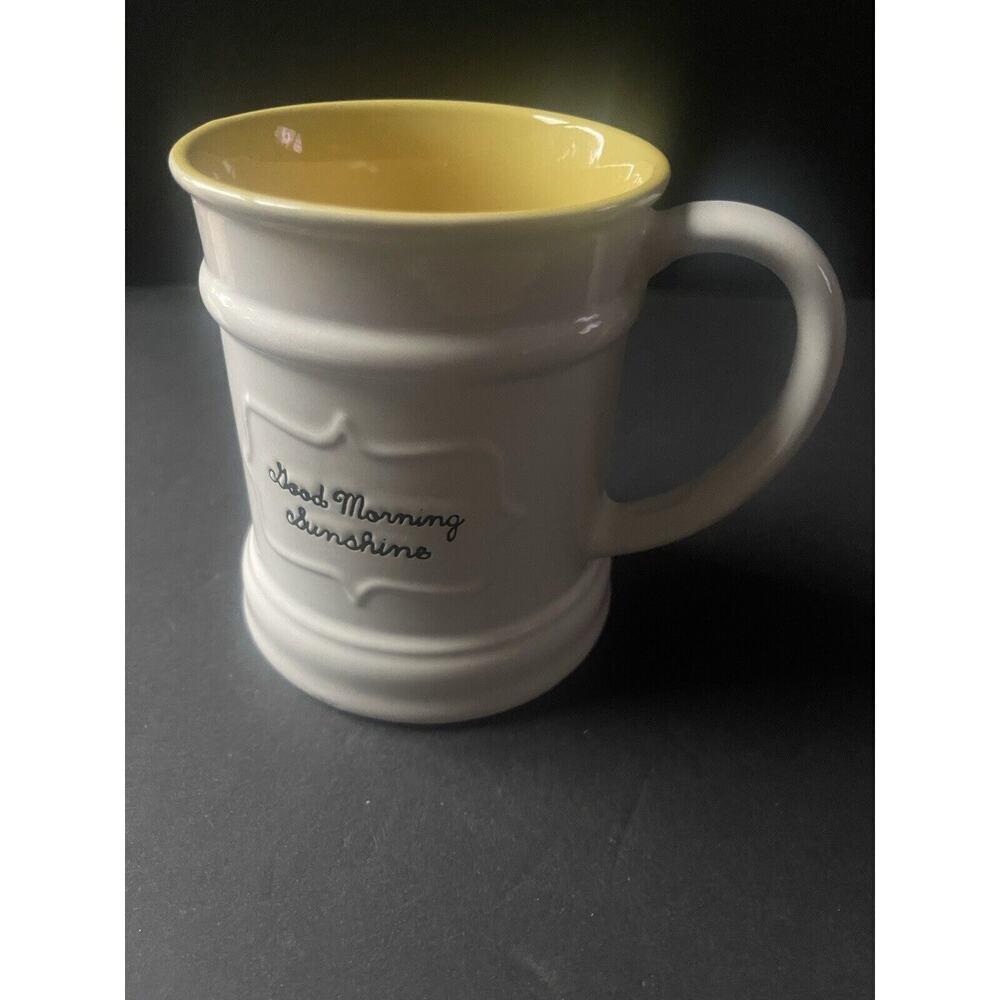 Roscher My Favorite Mug Good Morning Sunshine Ceramic Pottery Coffee Tea